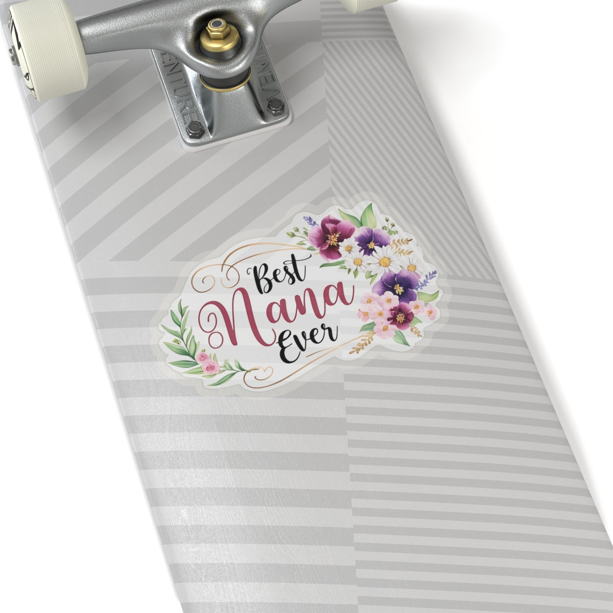 Best Nana Ever Kiss-Cut Sticker, Grandmother Gift, Happy Mother's Day Vinyl Decal, Laptop Water Bottle Sticker, Nana Appreciation Heartfelt