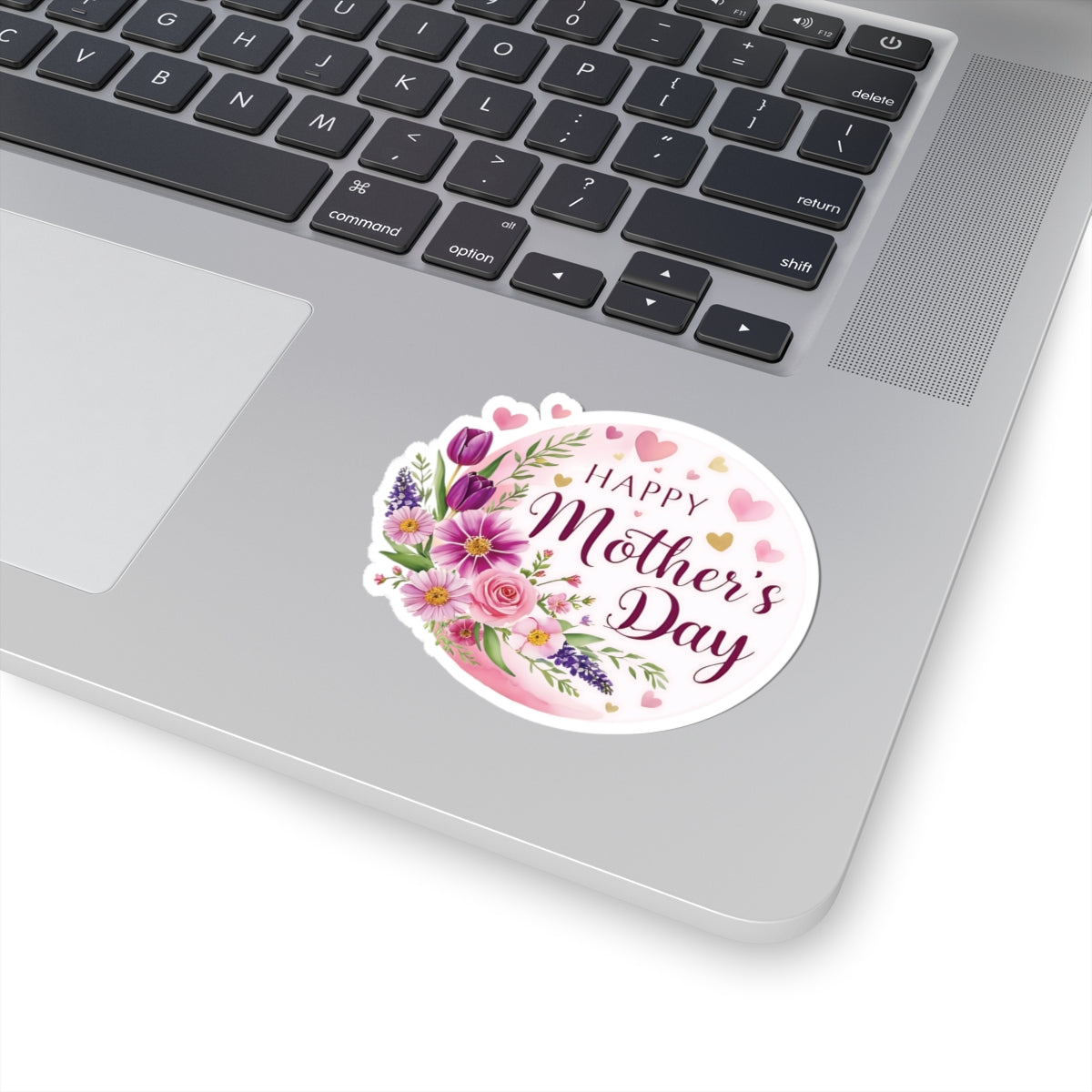 Happy Mothers Day Sticker, Mothers Day Gift, Mom Appreciation Vinyl Decal, Kiss Cut Sticker -Laptop Decor Water Bottle Sticker, Mothers Day Decal