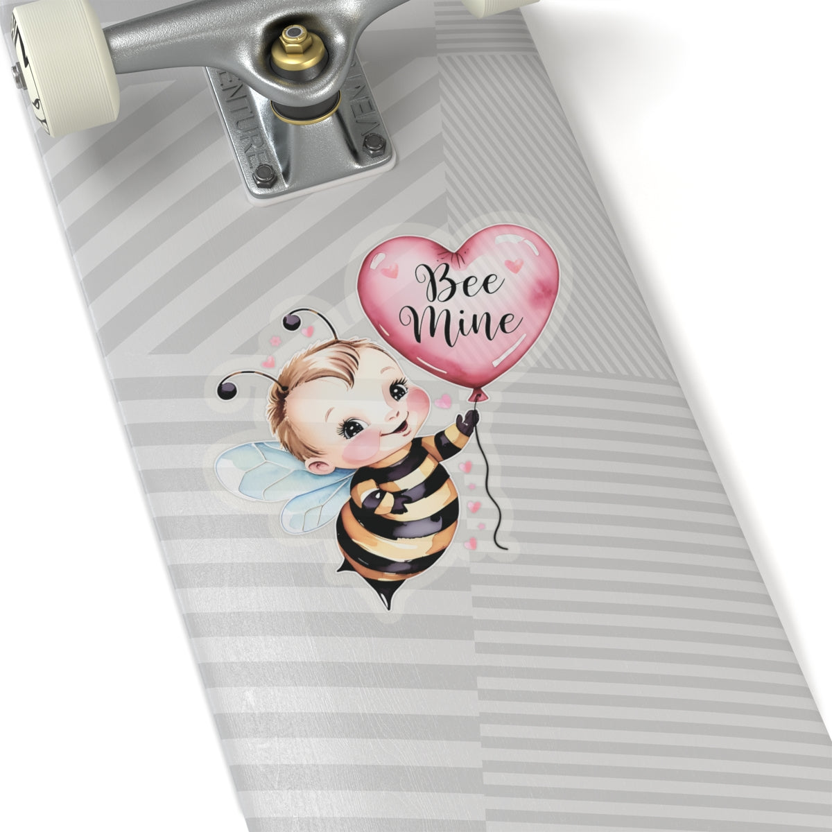 Bee Mine Sticker, Valentines Day Gift, Cute Bumble Bee Pun Vinyl Decal, Romantic Love Quote, Waterproof Kiss Cut Laptop Water Bottle Journal