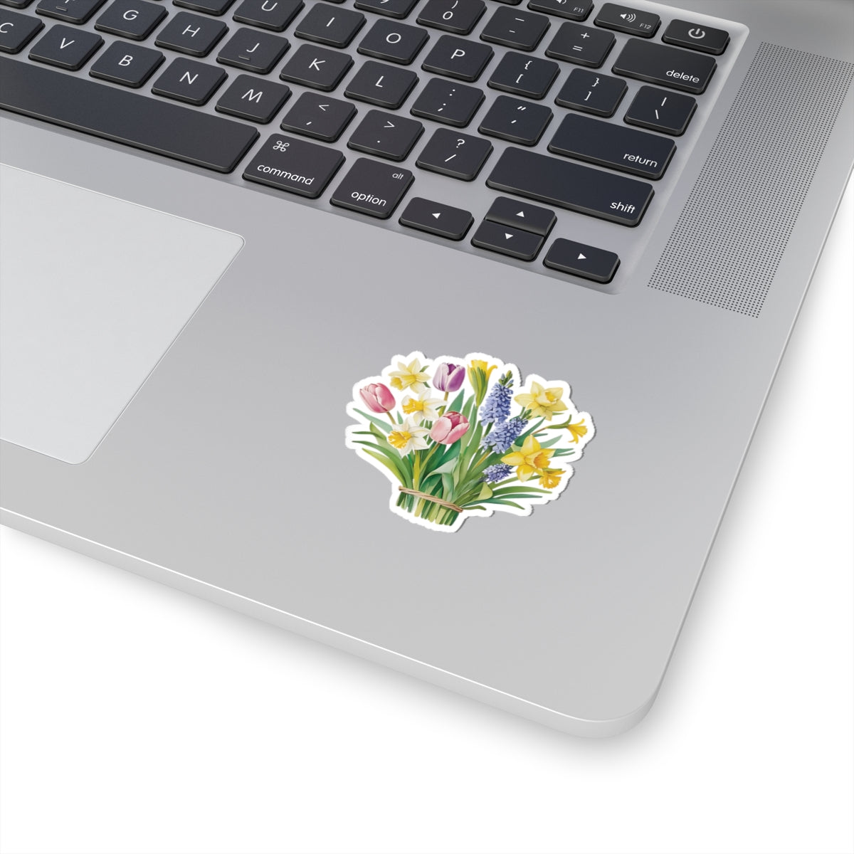 Spring Flowers Bouquet Stickers, Mother's Day Sticker Birthday Gift Label Flower Bouquet Decals Spring Garden Decor Cute Planner Stickers