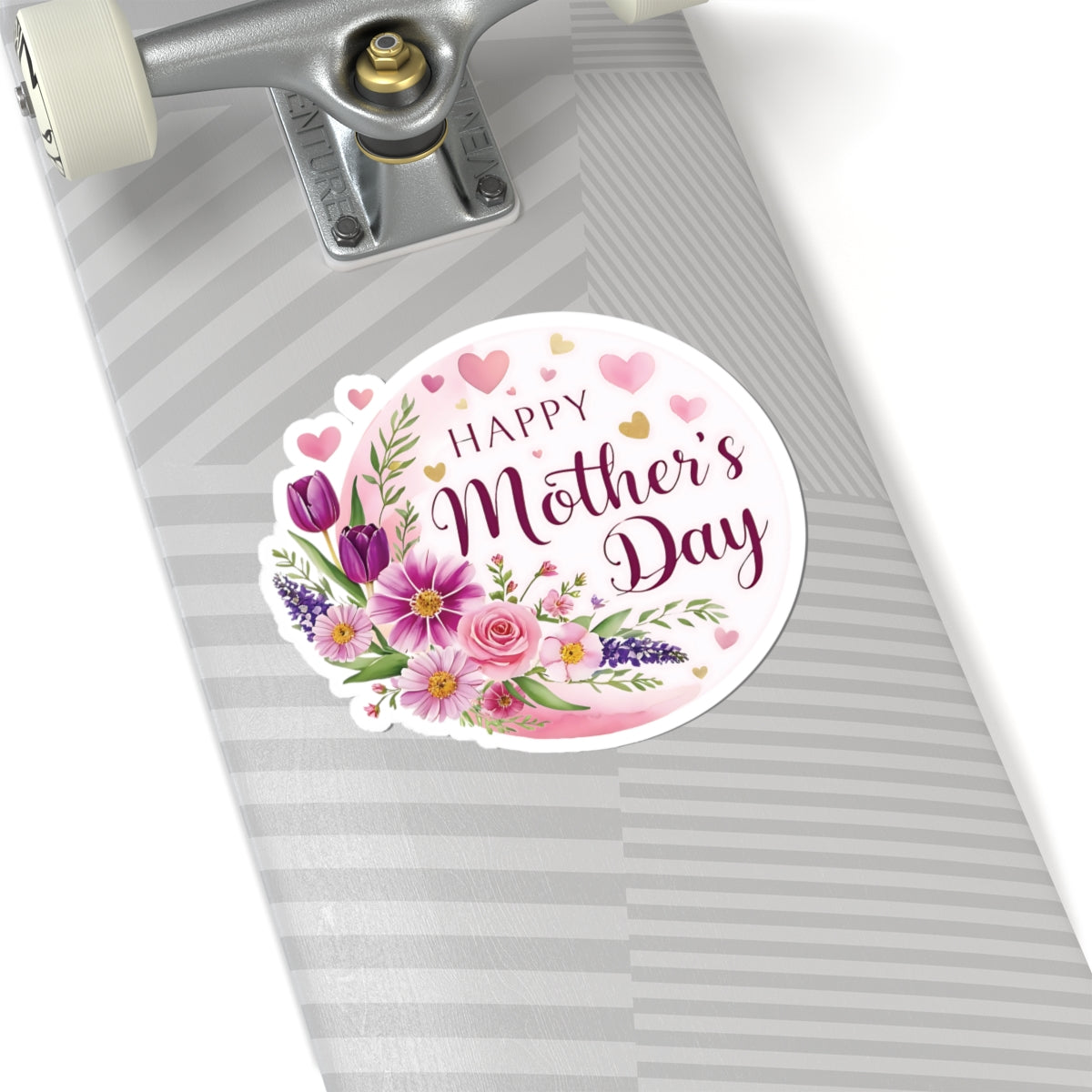 Happy Mothers Day Sticker, Mothers Day Gift, Mom Appreciation Vinyl Decal, Kiss Cut Sticker -Laptop Decor Water Bottle Sticker, Mothers Day Decal