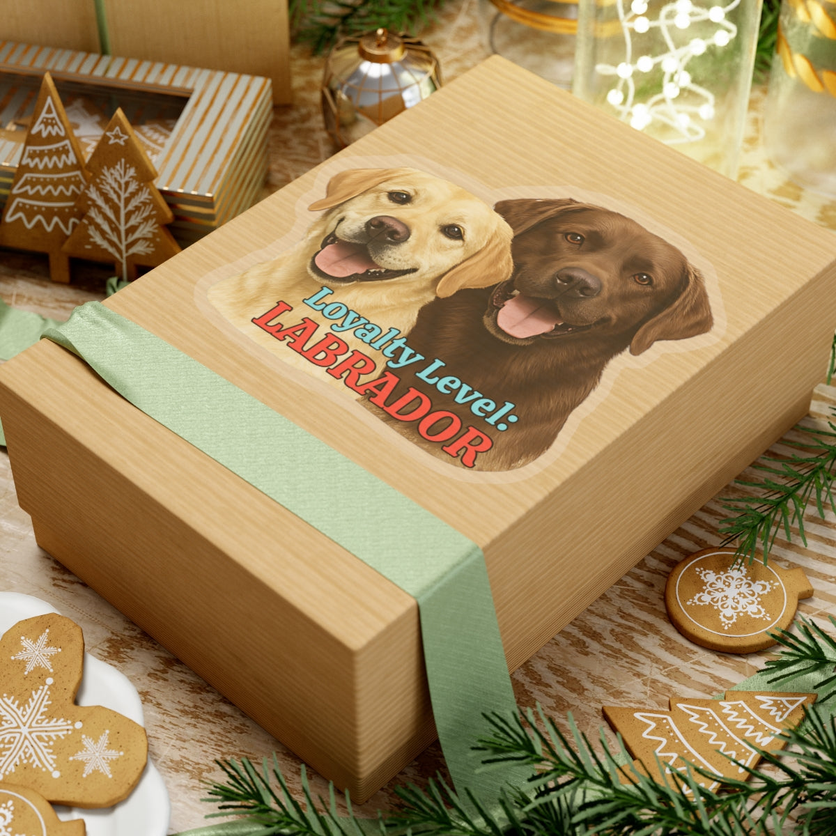 Loyalty Level Labrador Sticker Cute Dog Vinyl Decal Yellow Lab Chocolate Lab Sticker Waterproof Dog Lover Sticker Laptop Planner Sticker