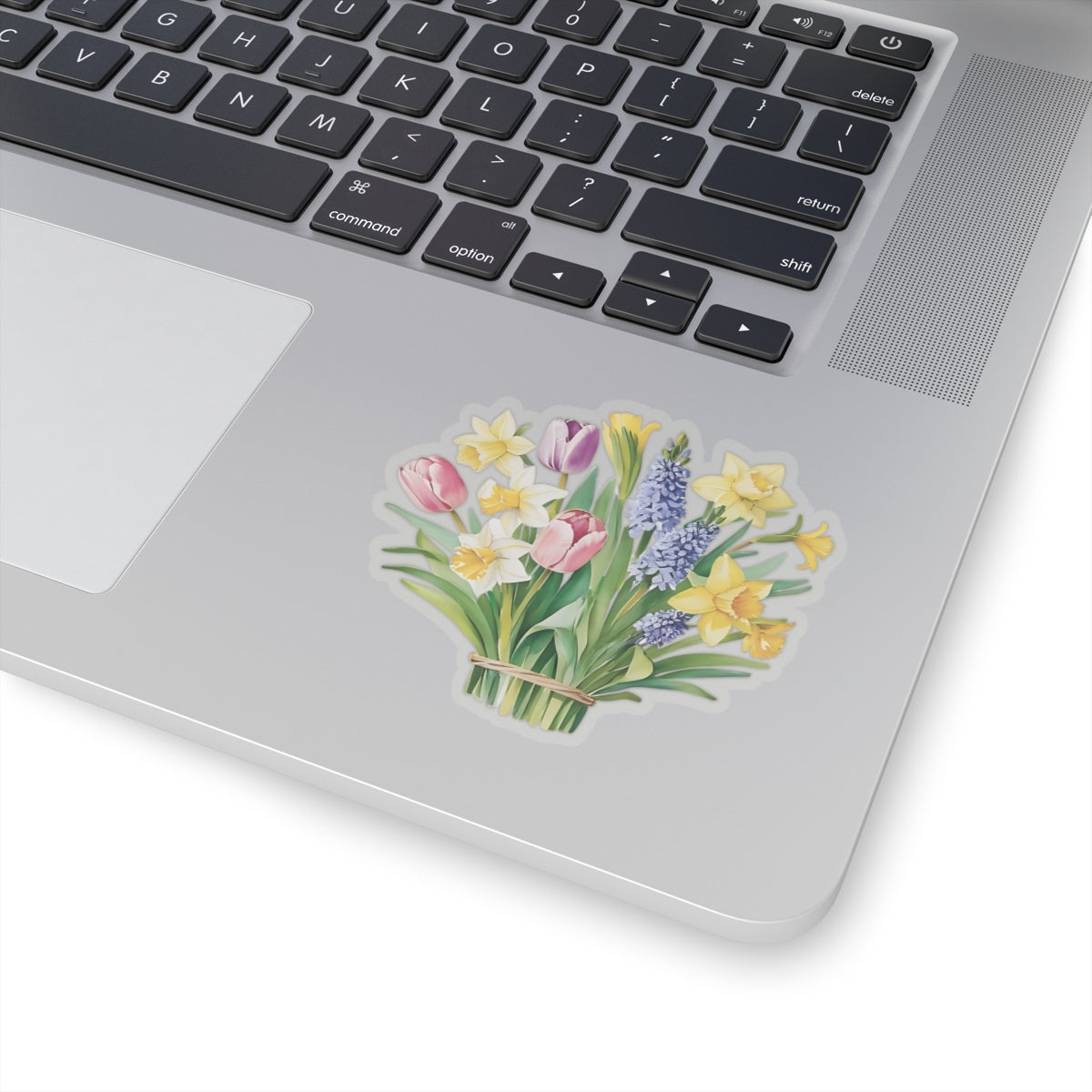 Spring Flowers Bouquet Stickers, Mother's Day Sticker Birthday Gift Label Flower Bouquet Decals Spring Garden Decor Cute Planner Stickers