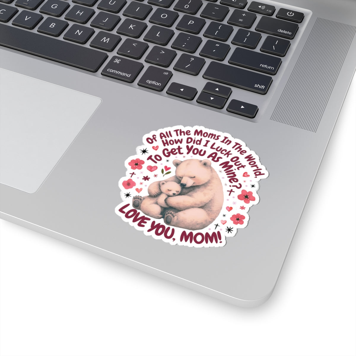 Happy Mother's Day Sticker Love You Mom Vinyl Decal Cute Gift For Mom Scrapbooking Sticker Laptop Decor Journal Sticker Mom Appreciation