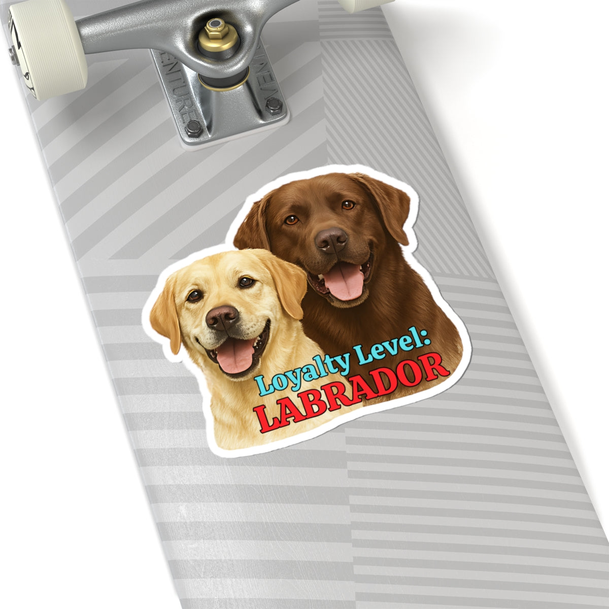 Loyalty Level Labrador Sticker Cute Dog Vinyl Decal Yellow Lab Chocolate Lab Sticker Waterproof Dog Lover Sticker Laptop Planner Sticker