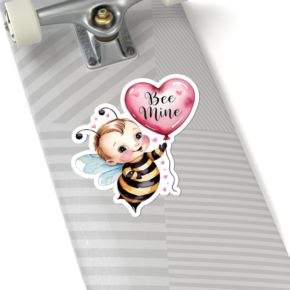 Bee Mine Sticker, Valentines Day Gift, Cute Bumble Bee Pun Vinyl Decal, Romantic Love Quote, Waterproof Kiss Cut Laptop Water Bottle Journal