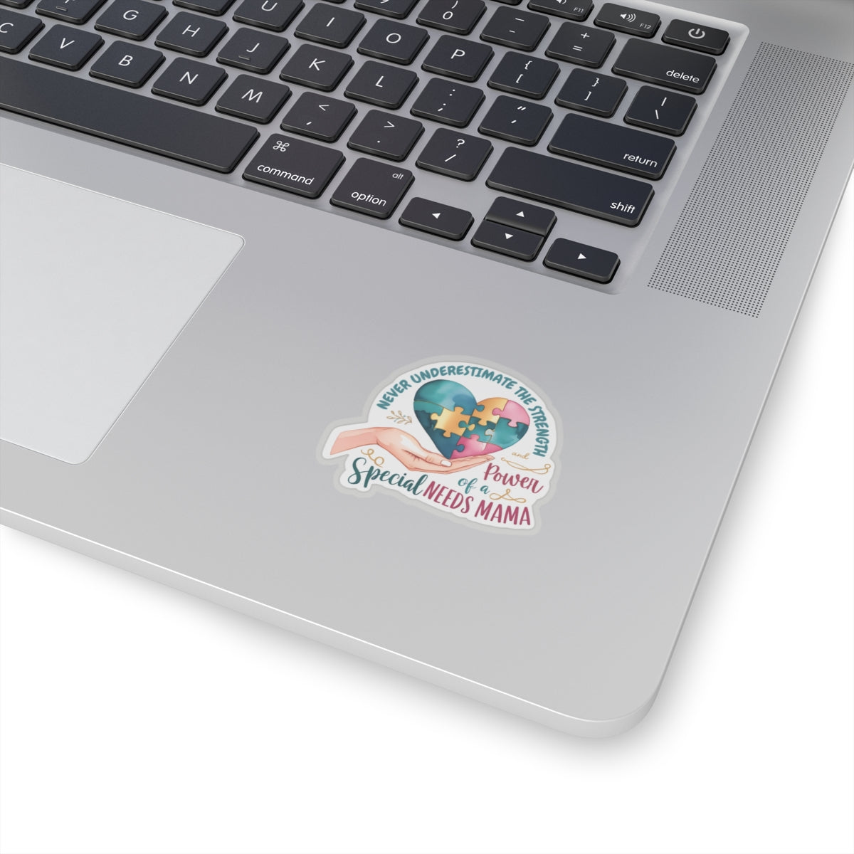 Special Needs Mama Kiss-Cut Stickers, Unique Inspirational Autism Awareness Gift, Vinyl Decals Durable Laptop and Water Bottle Stickers