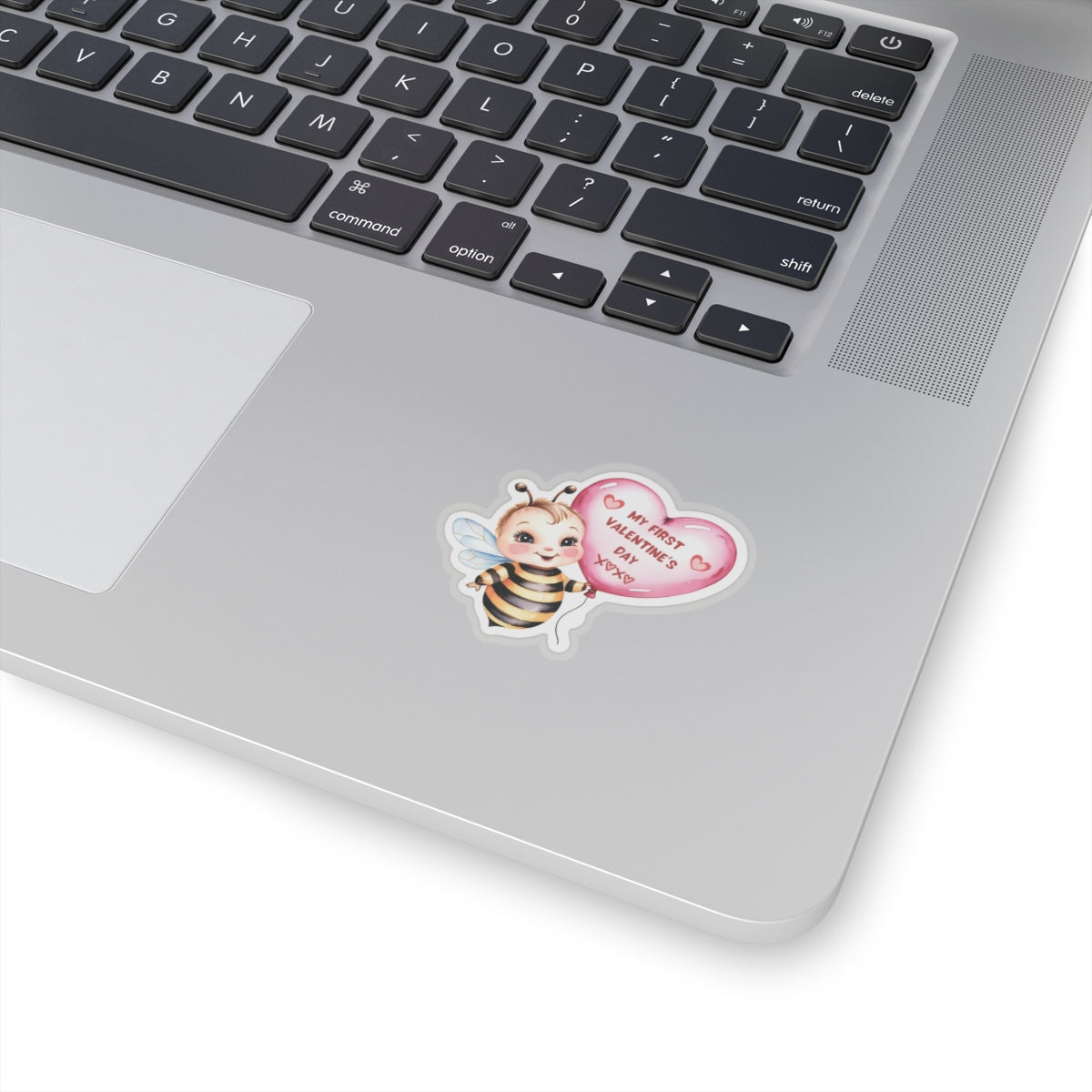 My First Valentines Day Sticker, Baby's First Valentine Sticker, Cute Baby Gift, Vinyl Kiss Cut Decal, Nursery Decor, Pregnancy Announcement