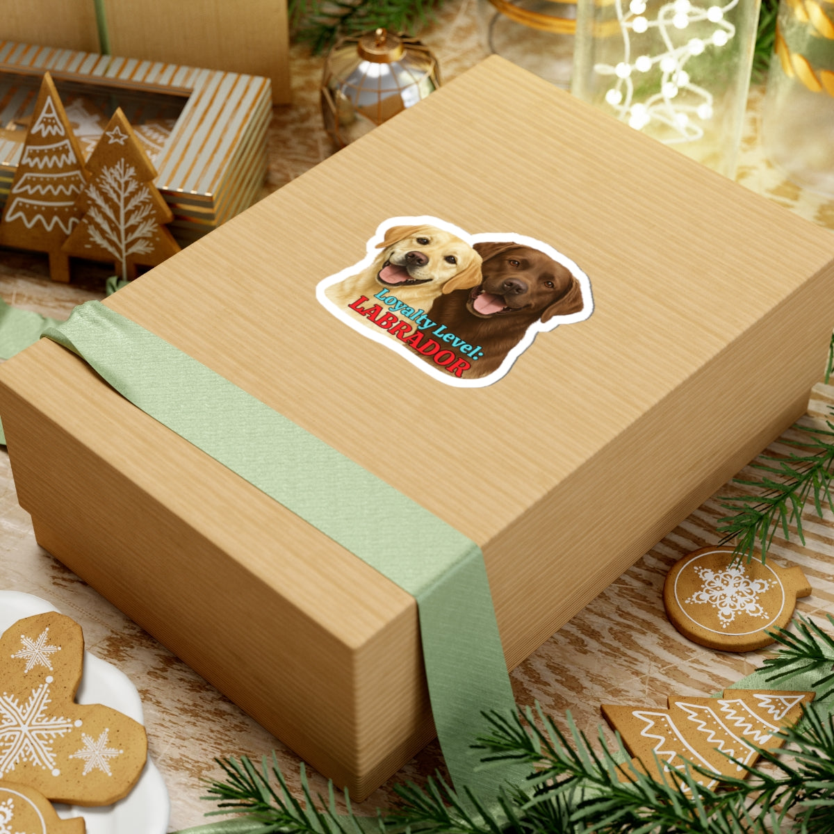 Loyalty Level Labrador Sticker Cute Dog Vinyl Decal Yellow Lab Chocolate Lab Sticker Waterproof Dog Lover Sticker Laptop Planner Sticker