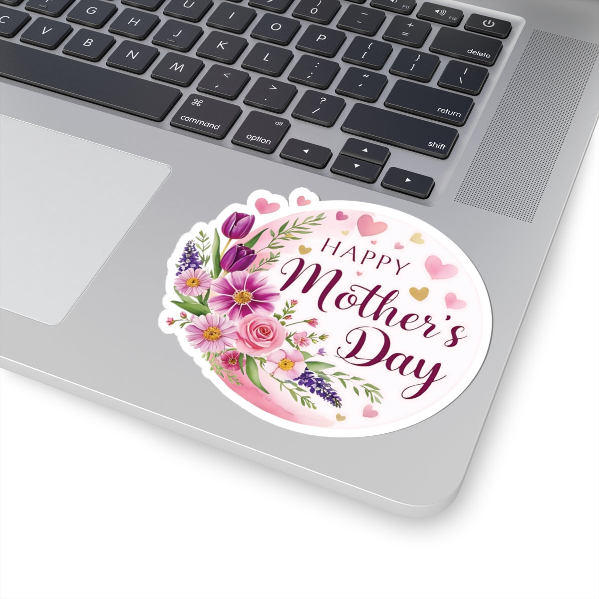 Happy Mothers Day Sticker, Mothers Day Gift, Mom Appreciation Vinyl Decal, Kiss Cut Sticker -Laptop Decor Water Bottle Sticker, Mothers Day Decal