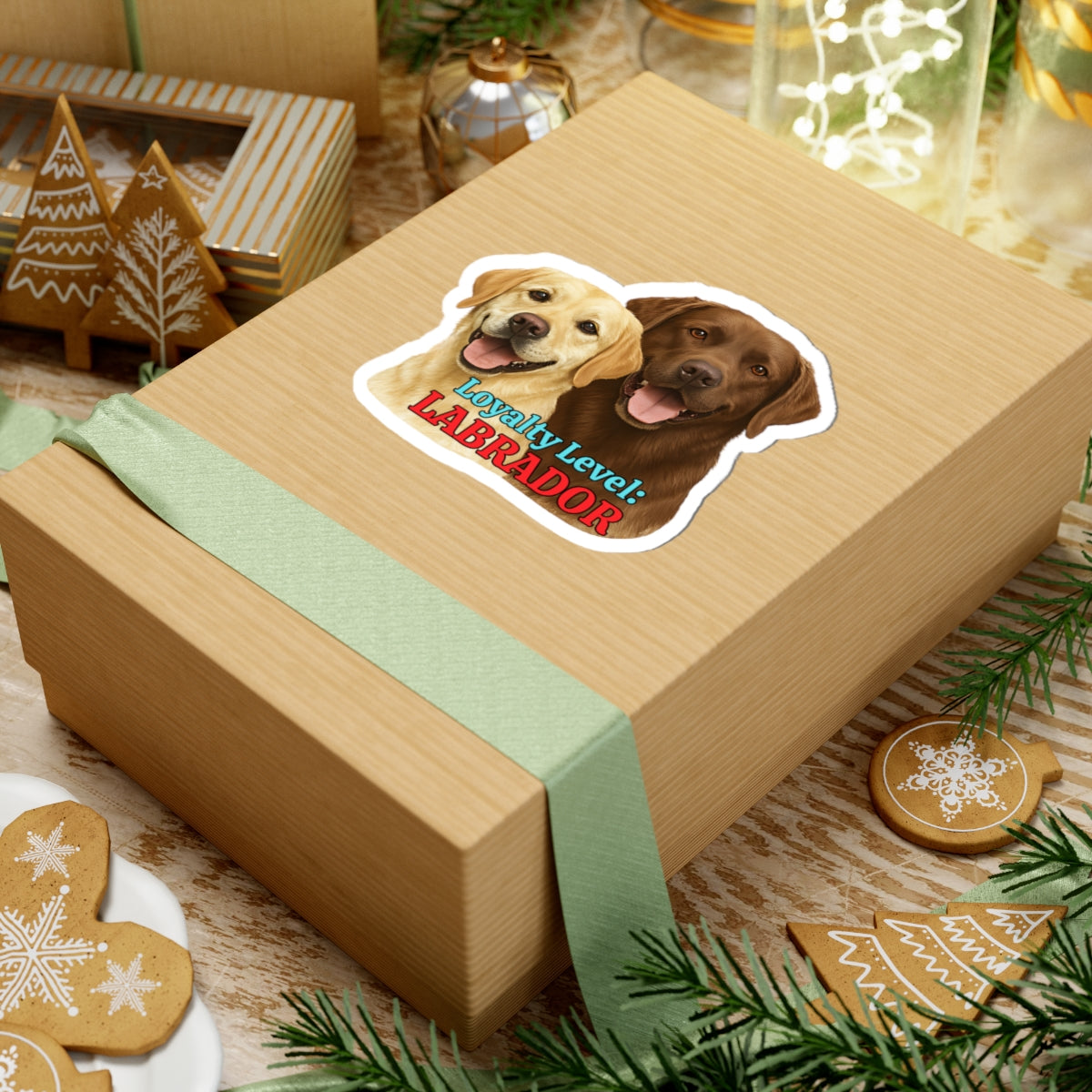 Loyalty Level Labrador Sticker Cute Dog Vinyl Decal Yellow Lab Chocolate Lab Sticker Waterproof Dog Lover Sticker Laptop Planner Sticker