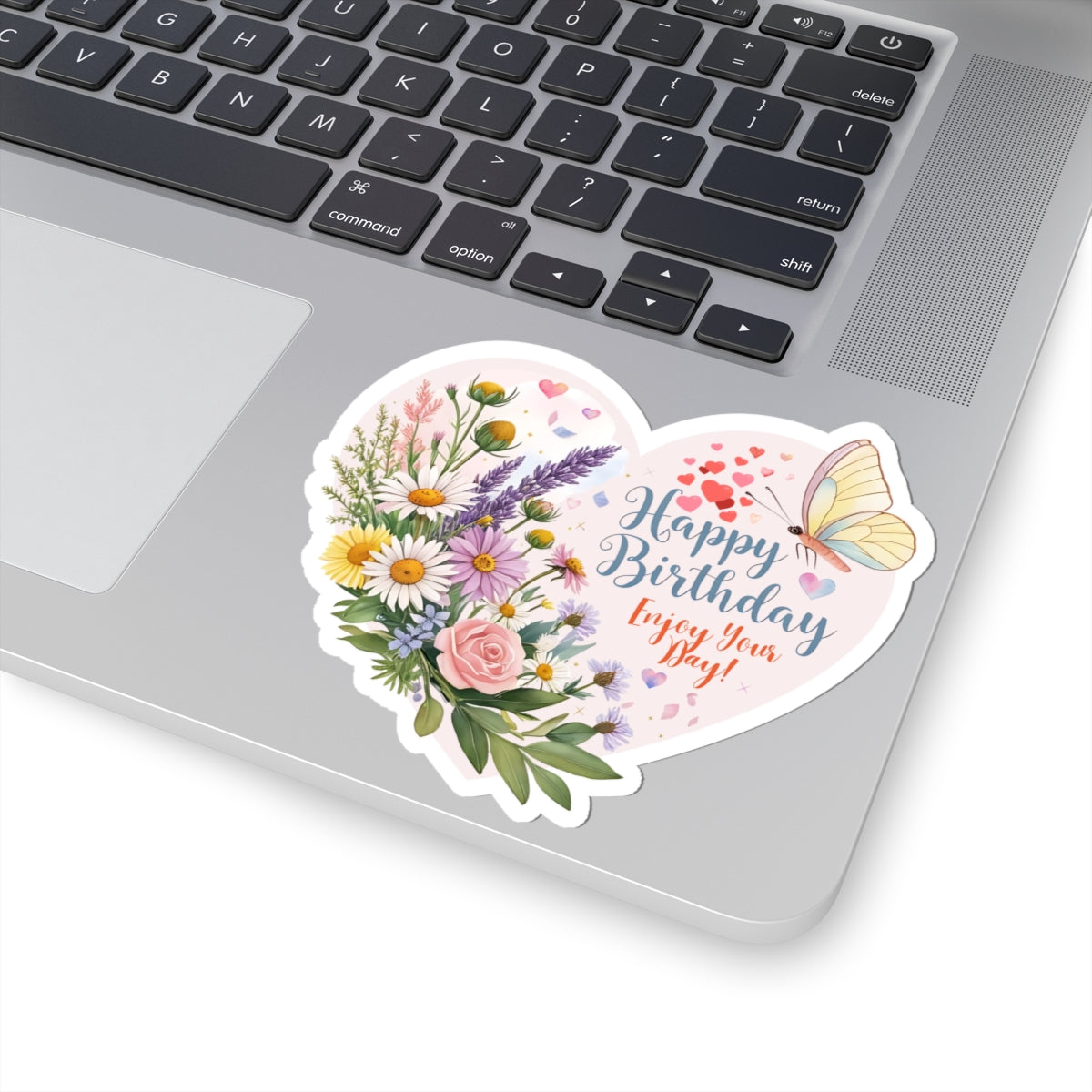 Happy Birthday Stickers, Enjoy Your Day Colorful Celebration Gift, Cute Vinyl Sticker For Friends Family Waterproof Party Favor, Cheerful Art