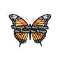 Butterfly Sticker, Through Fire And Stings She Found Her Wings Inspirational Quote, Vinyl Decal Empowerment Gift Resilience Feminine Power