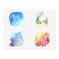 Winter Fairies Sticker Set, Merry And Magical Sticker Pack, Fairy And Reindeer Stickers, Holiday Vinyl Stickers, Planner Scrapbook Stickers