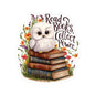 Read Books Collect Power Owl Sticker, Book Lover Gift, Cute Reading Owl, Bookworm Teacher's Day Sticker, School Sticker Student Bookish Gift