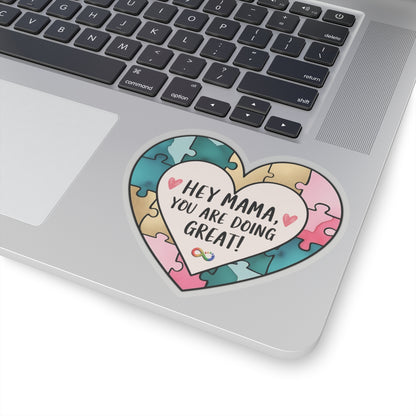 Special Needs Mama Strength, You Are Doing Great Sticker, Inspirational Vinyl Decal, Autism Awareness Gift, Laptop Sticker