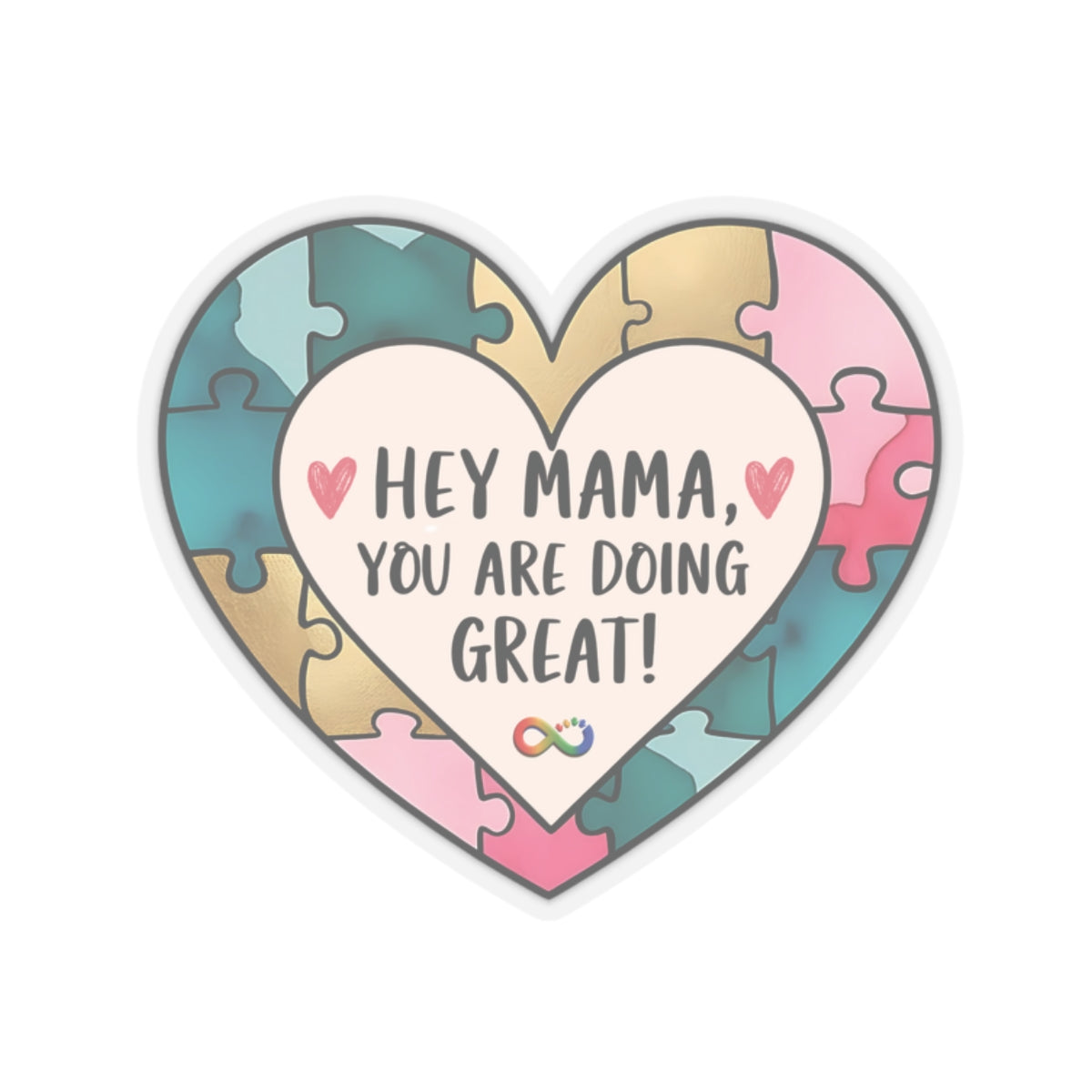 Special Needs Mama Strength, You Are Doing Great Sticker, Inspirational Vinyl Decal, Autism Awareness Gift, Laptop Sticker