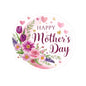 Happy Mothers Day Sticker, Mothers Day Gift, Mom Appreciation Vinyl Decal, Kiss Cut Sticker -Laptop Decor Water Bottle Sticker, Mothers Day Decal