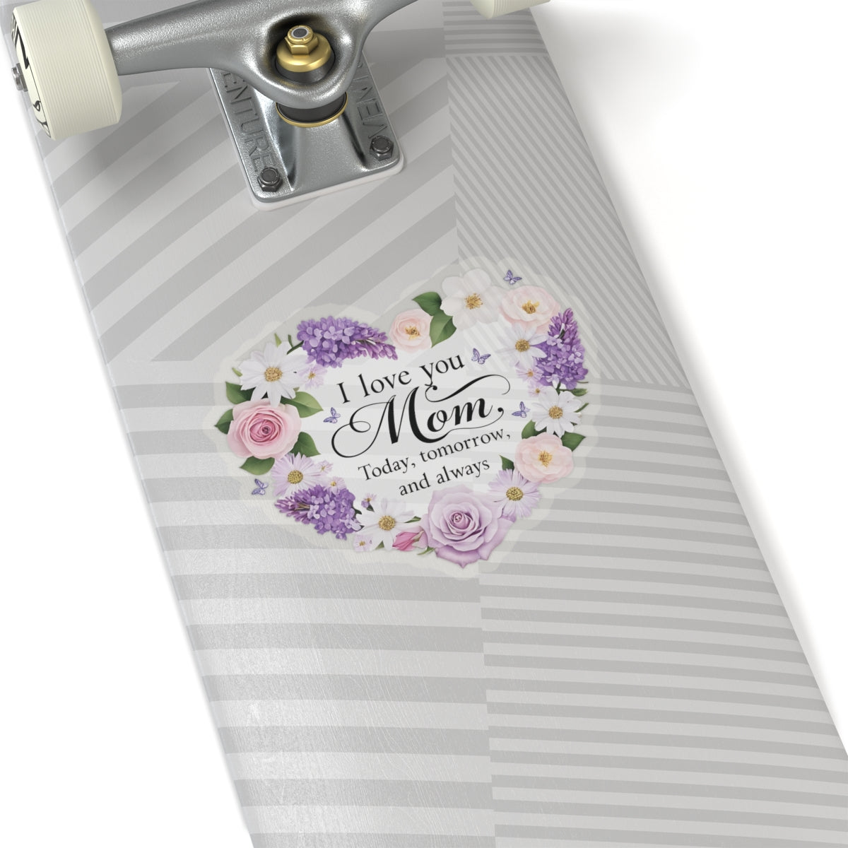I Love You Mom Today Tomorrow And Always Kiss Cut Vinyl Decal Laptop Decor Water Bottle Sticker