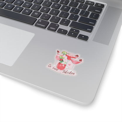Galentine Sticker, Be Mine Cocktail Sticker, Valentines Day Gift For Her, Cute Drink Sticker, Girls Night Fun Pink Party Planner Decor Decal
