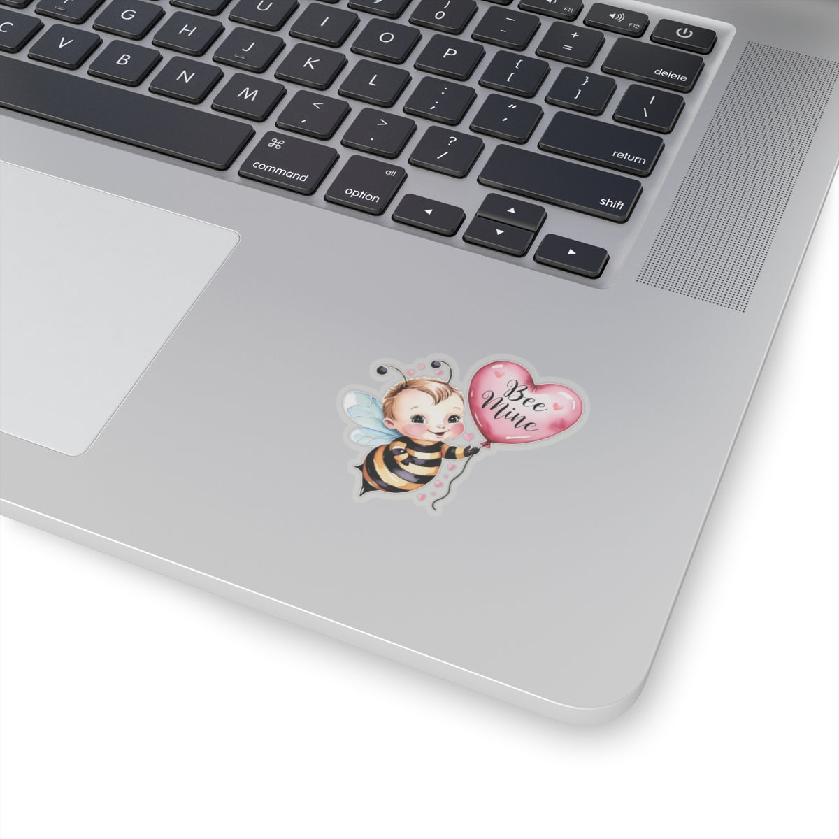 Bee Mine Sticker, Valentines Day Gift, Cute Bumble Bee Pun Vinyl Decal, Romantic Love Quote, Waterproof Kiss Cut Laptop Water Bottle Journal