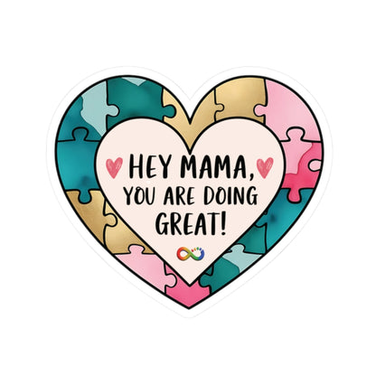 Special Needs Mama Strength, You Are Doing Great Sticker, Inspirational Vinyl Decal, Autism Awareness Gift, Laptop Sticker