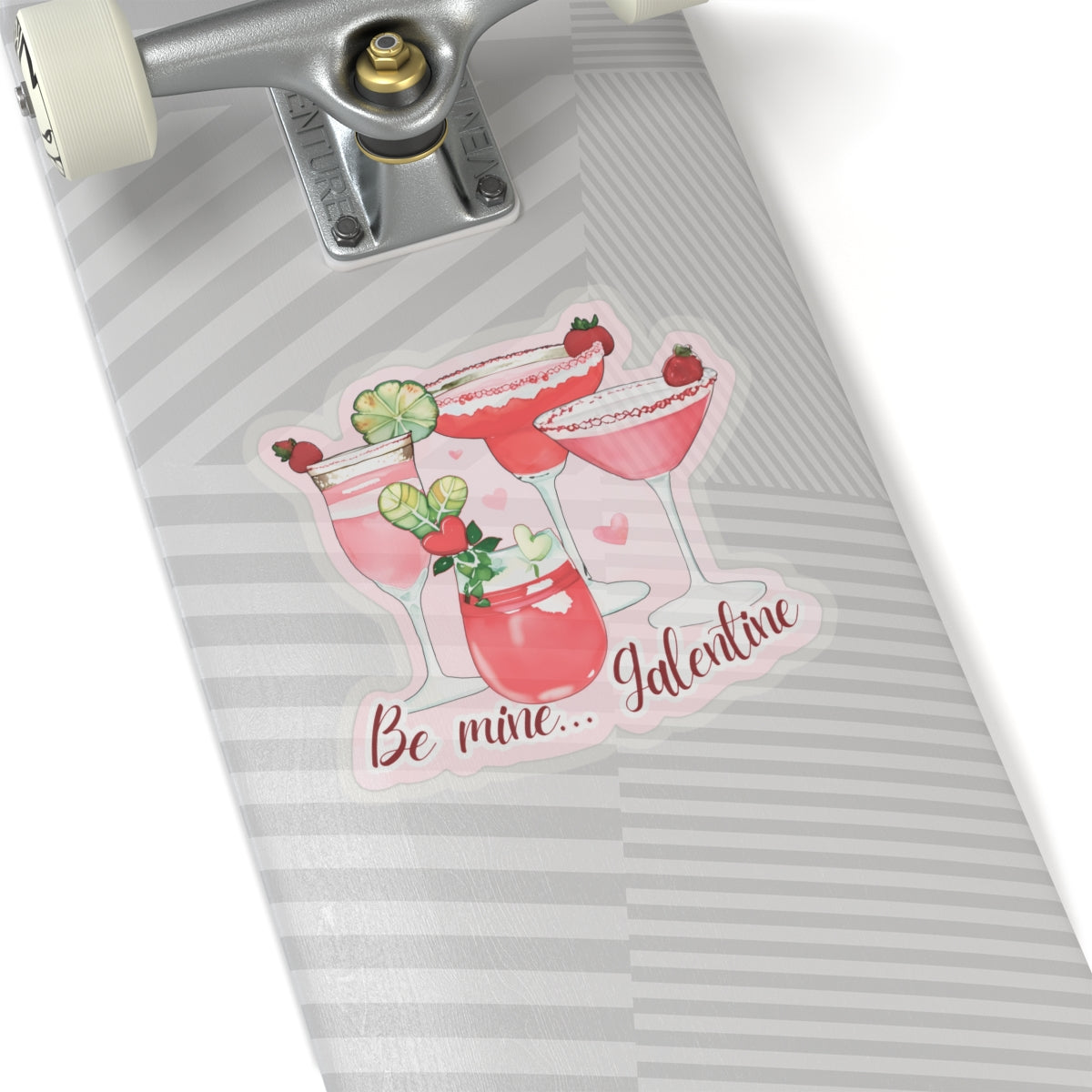 Galentine Sticker, Be Mine Cocktail Sticker, Valentines Day Gift For Her, Cute Drink Sticker, Girls Night Fun Pink Party Planner Decor Decal
