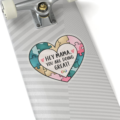 Special Needs Mama Strength, You Are Doing Great Sticker, Inspirational Vinyl Decal, Autism Awareness Gift, Laptop Sticker