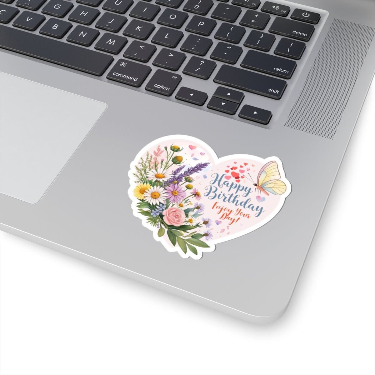 Happy Birthday Stickers, Enjoy Your Day Colorful Celebration Gift, Cute Vinyl Sticker For Friends Family Waterproof Party Favor, Cheerful Art
