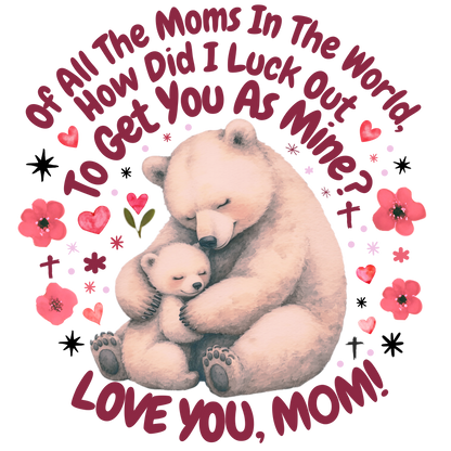 Happy Mother's Day Sticker Love You Mom Vinyl Decal Cute Gift For Mom Scrapbooking Sticker Laptop Decor Journal Sticker Mom Appreciation
